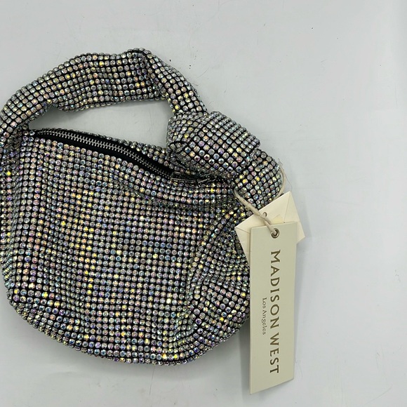 Madison West Rhinestone Embellished Hand Bag - Picture 13 of 15